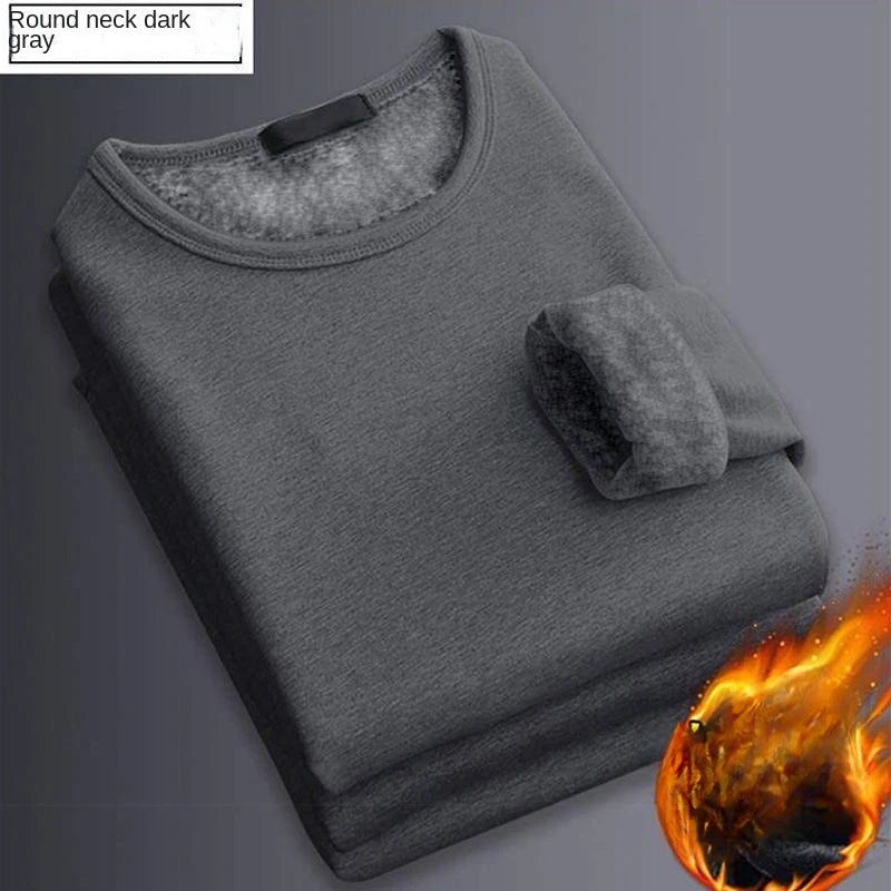 Men's Thermal Underwear - Long Sleeve Fleece Base Layer