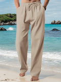 Men's Casual Beach Pants - Loose Breathable Trousers