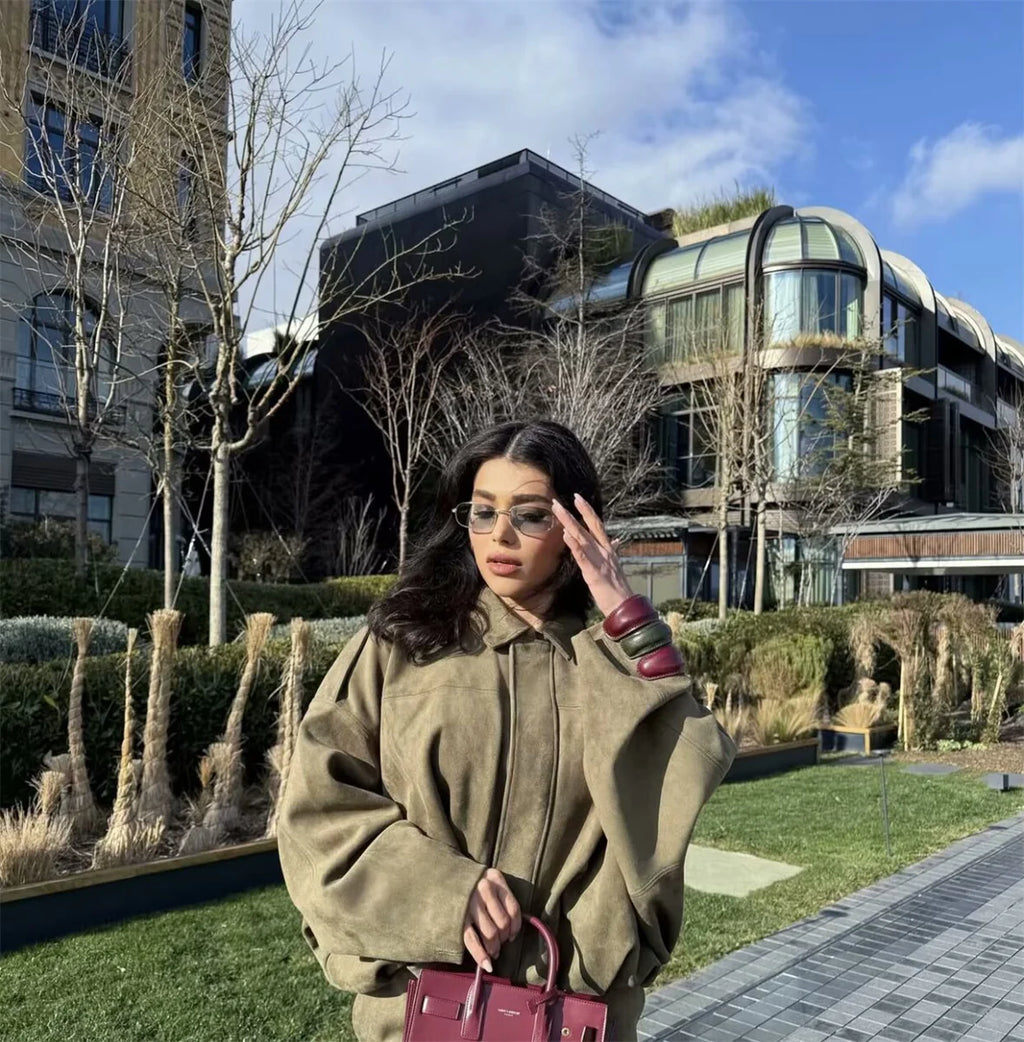 Women's Bomber Jacket - Vintage Style Outerwear