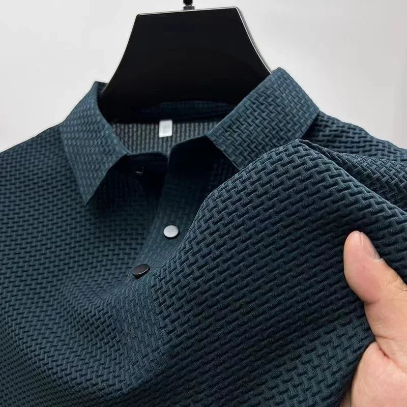 Men's Business Casual Polo Shirt