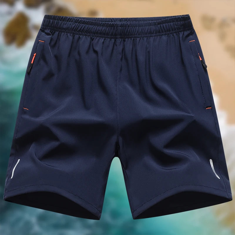 Men's Ice Silk Quick-Dry Sports Shorts