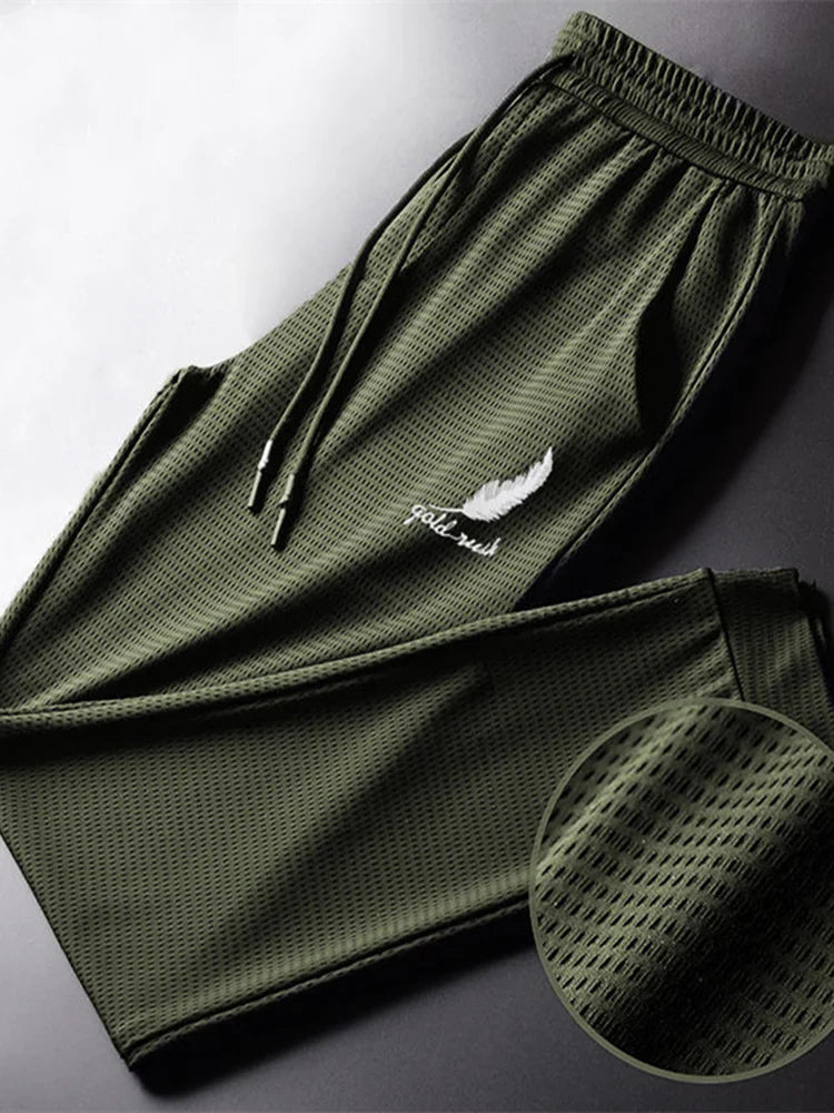 Men's Quick-Dry Athletic Pants - Lightweight Joggers