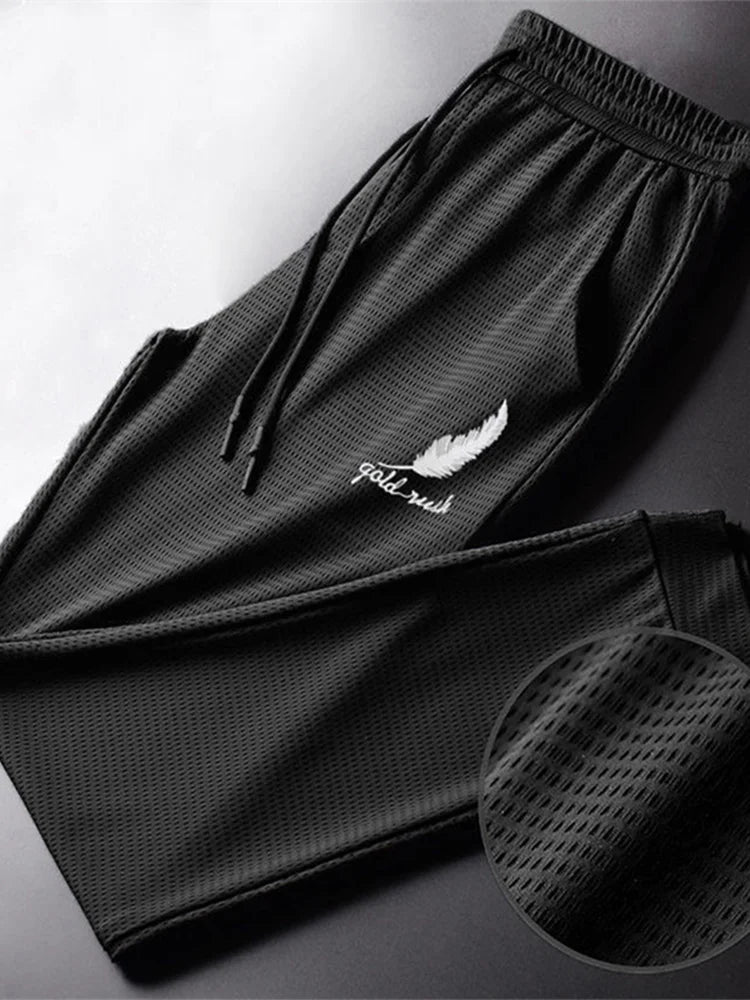 Men's Quick-Dry Athletic Pants - Lightweight Joggers