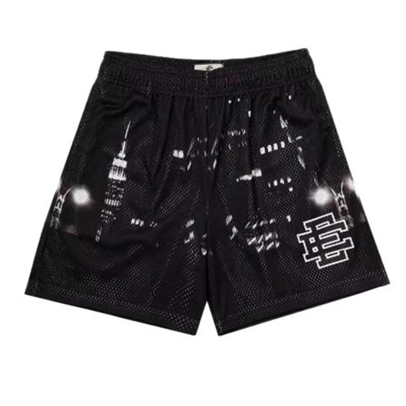 2025 EE Eric Emanuel Basic Shorts NEW men's casual shorts fitness sports pants summer gym workout Men Classic GYM Mesh Shorts