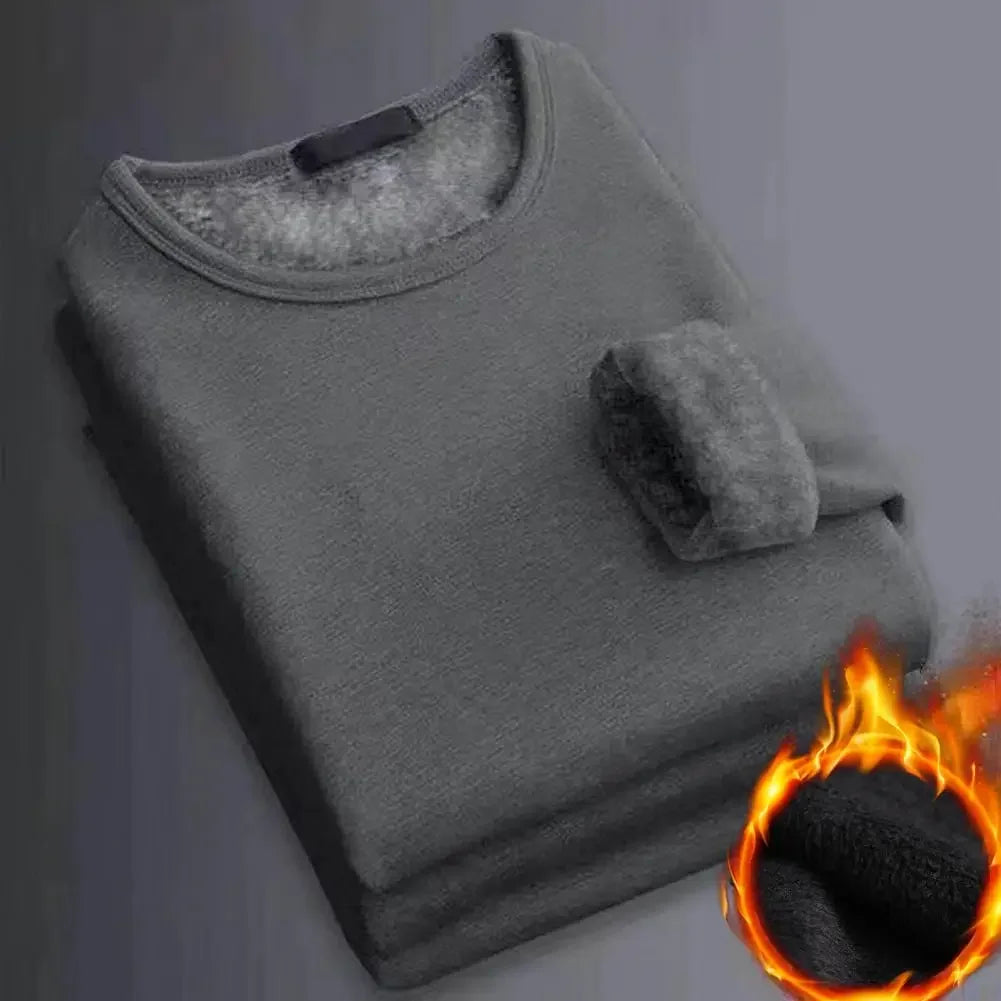 Men's Thermal Underwear - Long Sleeve Fleece Base Layer