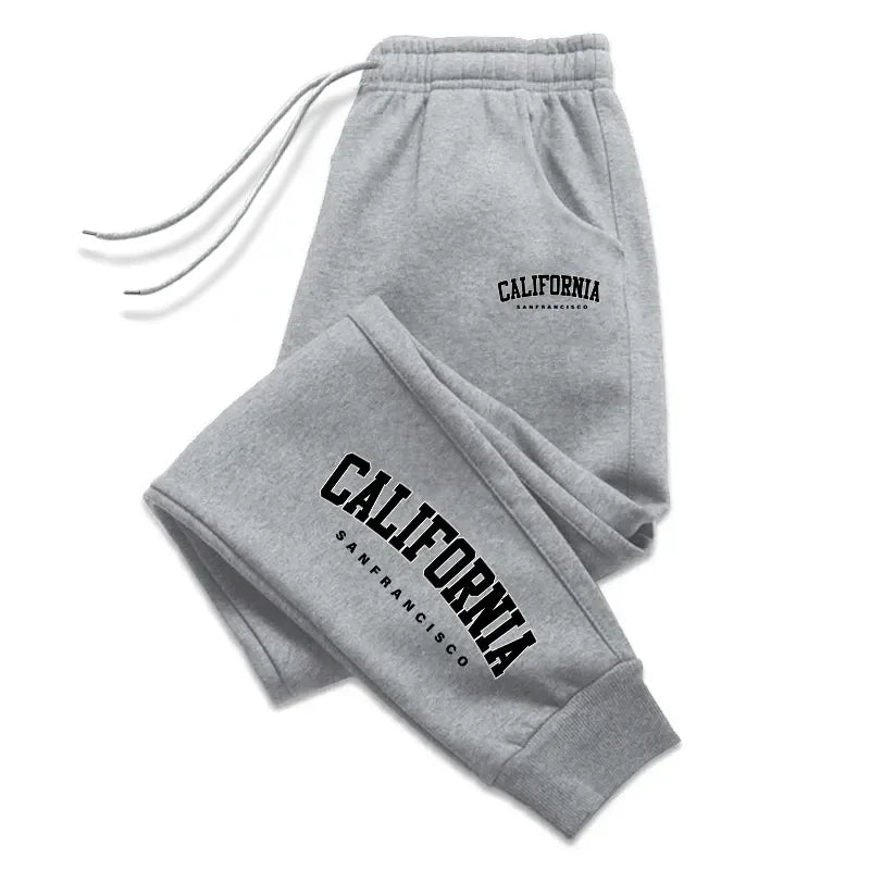 Hot Sales Mens Sweatpants Printing Casual Pants Outdoor Gym Sports Jogging Pants Autumn Winter Man Trousers Fitness Sportswear