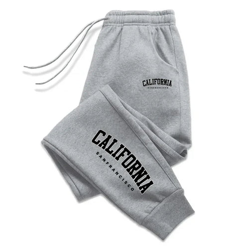Hot Sales Mens Sweatpants Printing Casual Pants Outdoor Gym Sports Jogging Pants Autumn Winter Man Trousers Fitness Sportswear