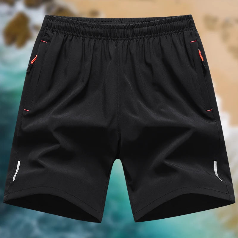 Men's Ice Silk Quick-Dry Sports Shorts