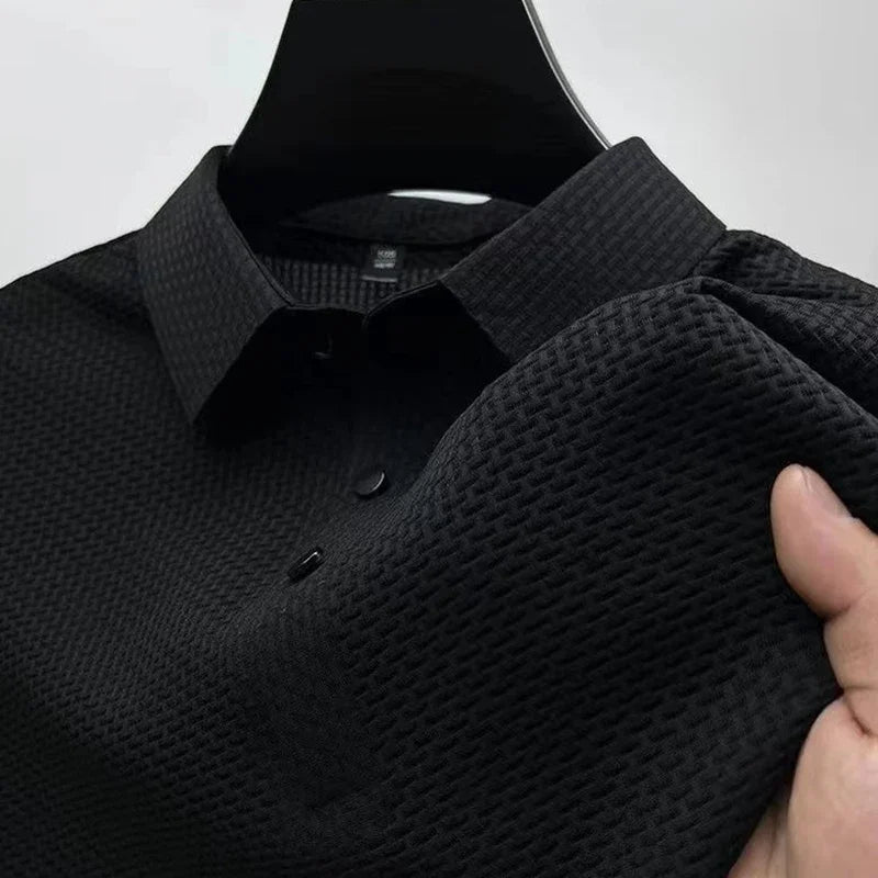 Men's Business Casual Polo Shirt