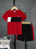 Boys Casual T-Shirt & Shorts Set