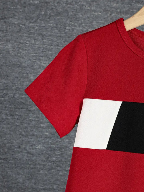 Boys Casual T-Shirt & Shorts Set detail