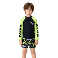 Boys Long Sleeve Two-Piece Swim Set detail