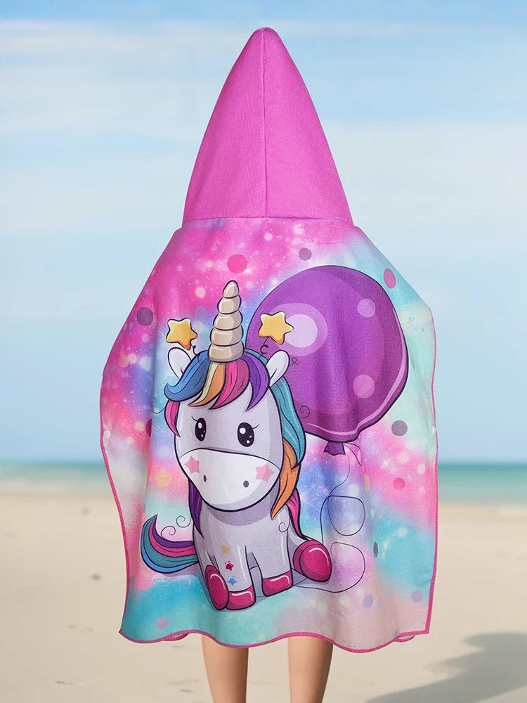 Kids Unicorn Towel detail