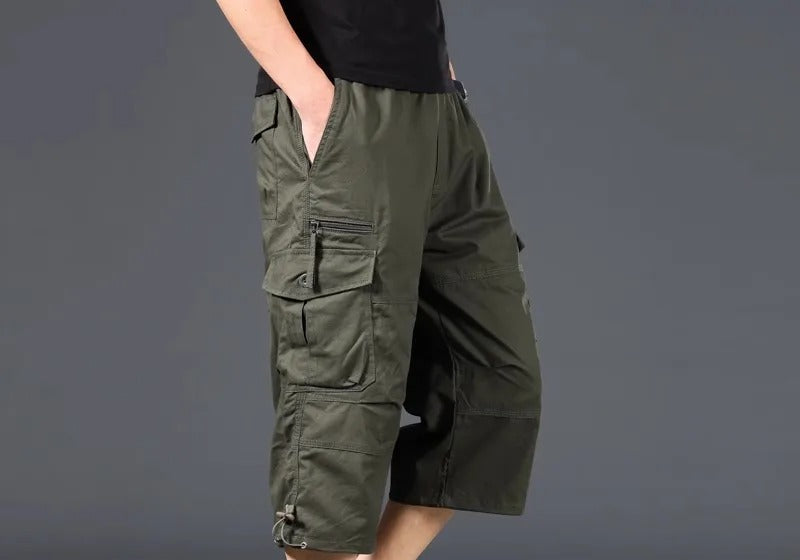 Men's Cargo Capri Joggers