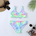 Teen Girls Ruched Bikini Set