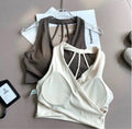 Women's Padded Seamless Sports Bra
